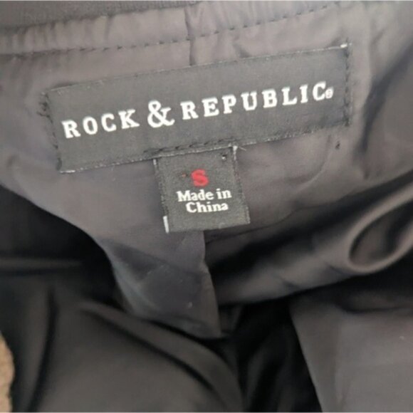 Rock‎ & Republic Camo Zip Up Sherpa Fleece Jacket Size Women's Small - Picture 7 of 8